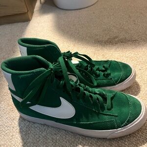 Nike’s Green Suede Blazers